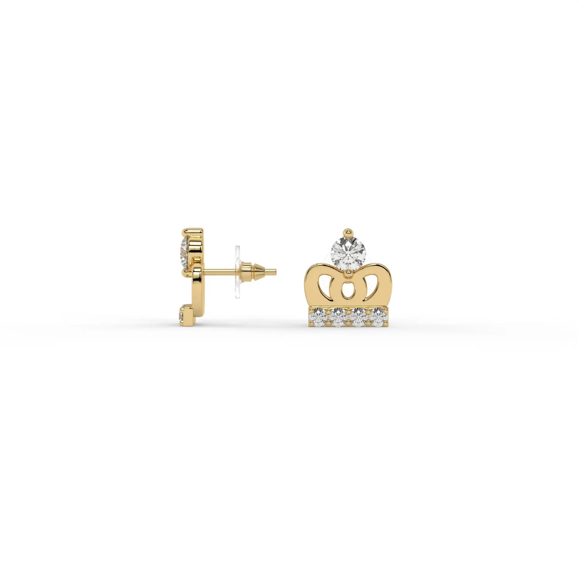 Princess Diaries Earrings Gold