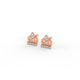 Princess Diaries Earrings Rose Gold