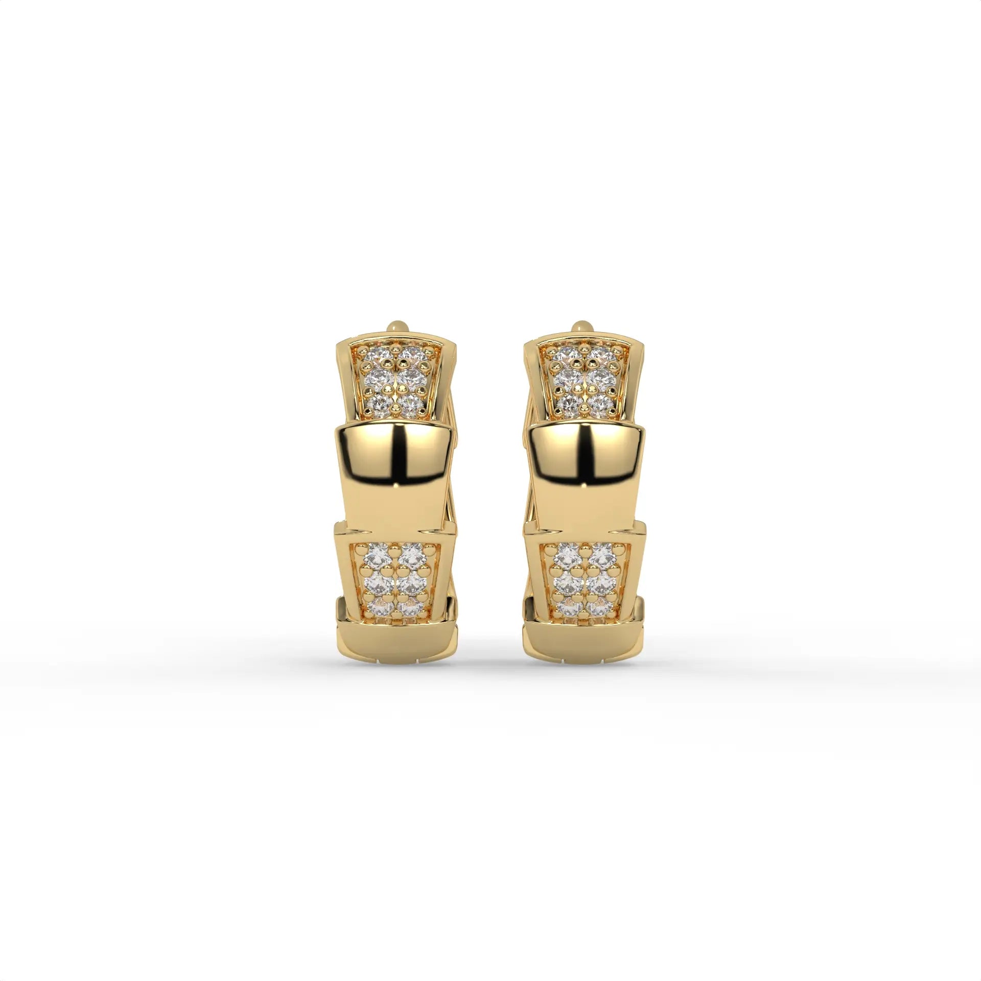 Prism Hoops Gold