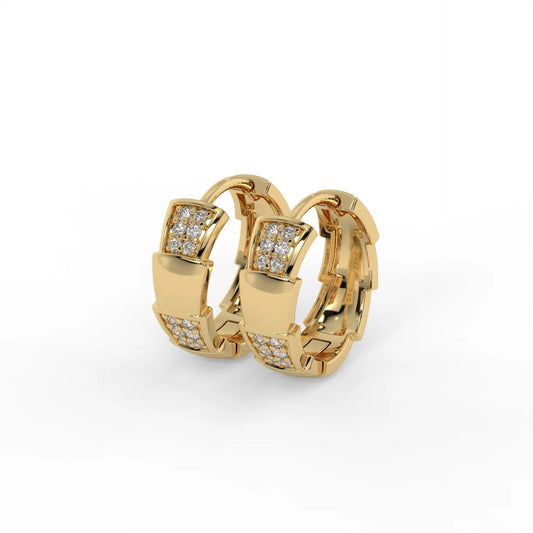 Prism Hoops Gold