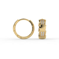 Prism Hoops Gold