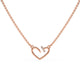 The Cupid Nail Chain Pendant Rose Gold