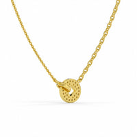 The Lucky Halo Chain Pendant Gold