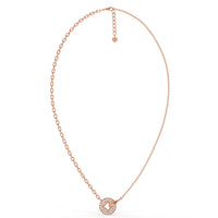 The Lucky Halo Chain Pendant Rose Gold