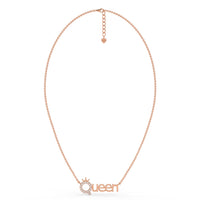 The Queen Chain Pendant Rose Gold
