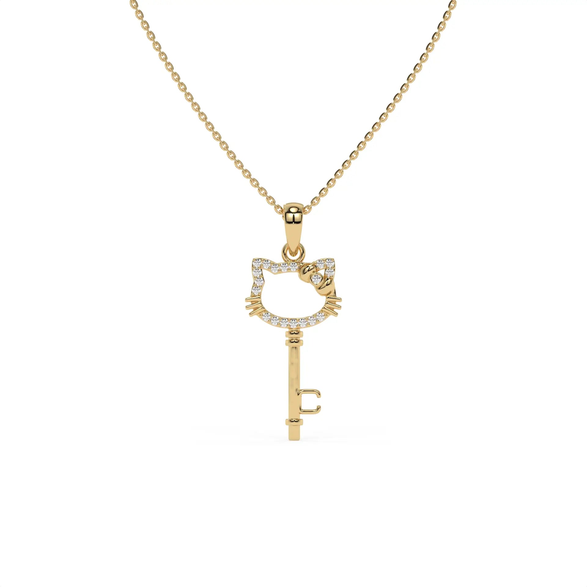The Secret Key Chain Pendant