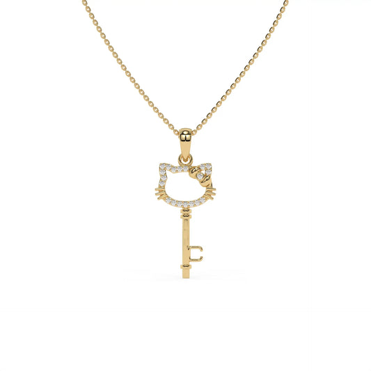 The Secret Key Pendant & Earring Set