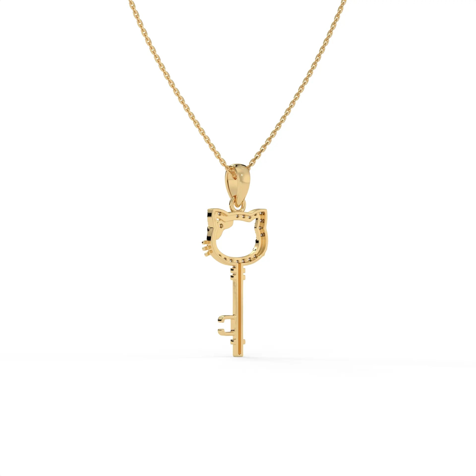 The Secret Key Chain Pendant