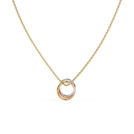 Three Seasons Chain Pendant Gold