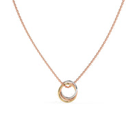 Three Seasons Chain Pendant Rose Gold