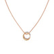Three Seasons Chain Pendant Rose Gold