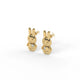 Tiny Rabbit Earrings