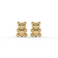 Tiny Teddy Hoops Gold