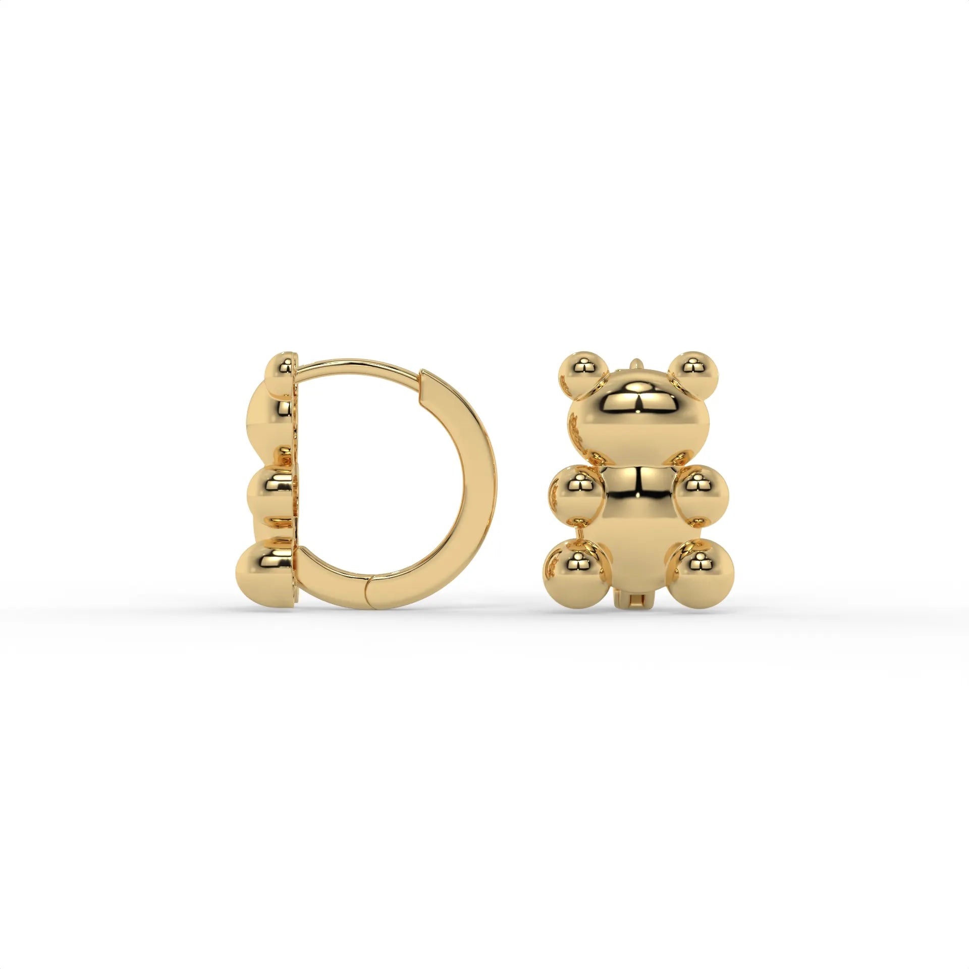 Tiny Teddy Hoops Gold