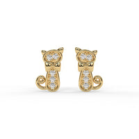 Twinkle Cat Earrings