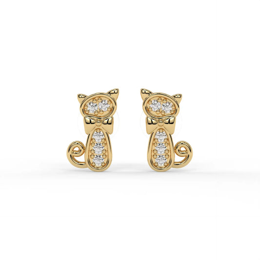 Twinkle Cat Earrings