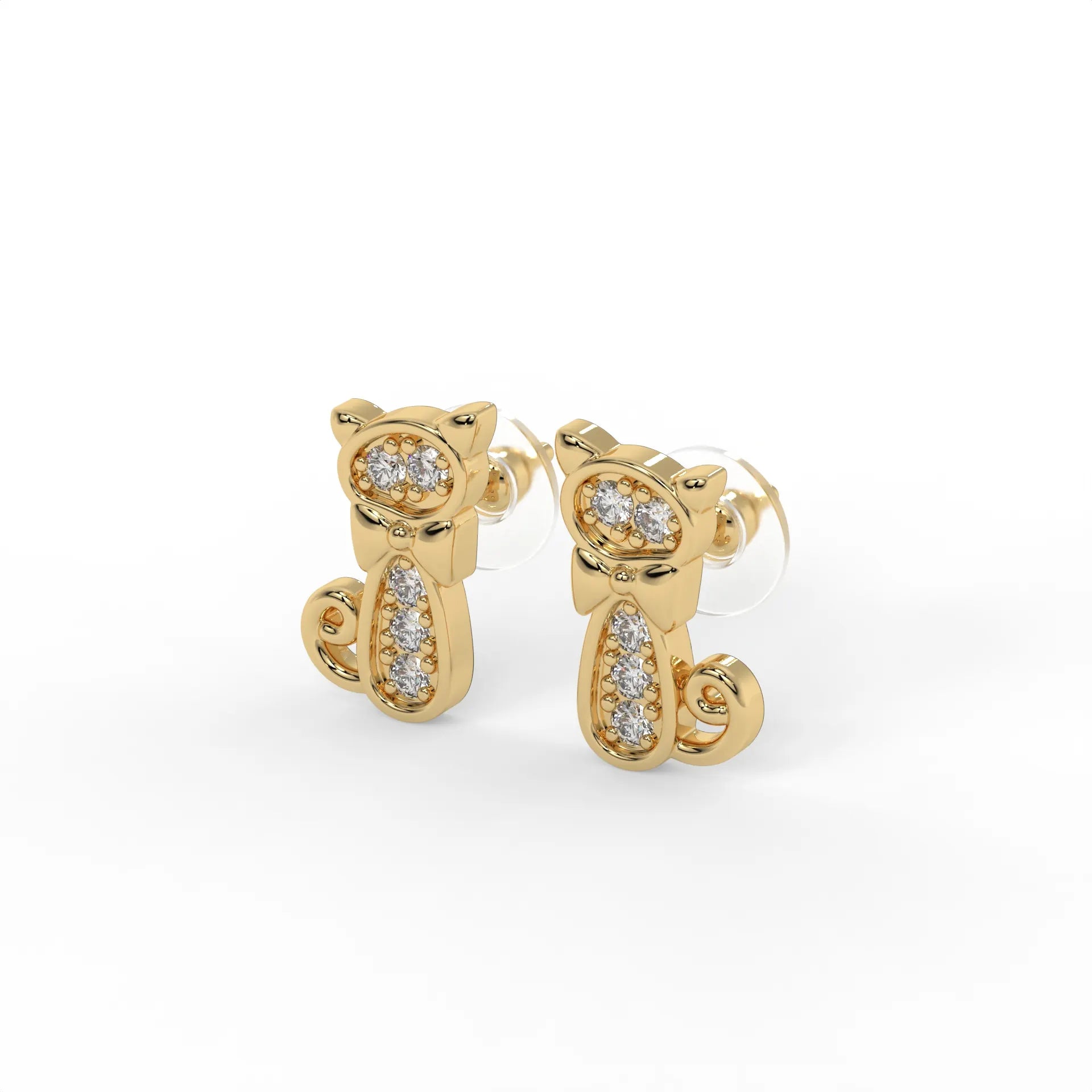 Twinkle Cat Earrings