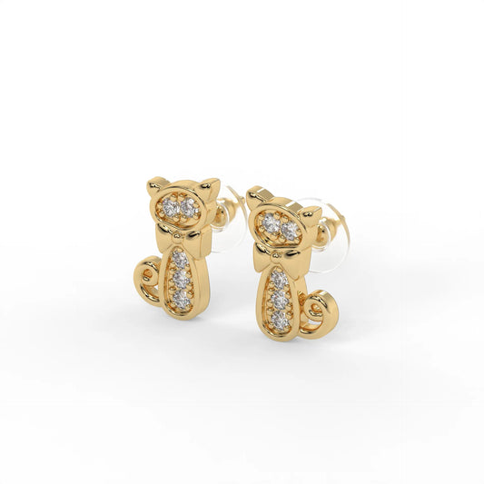 Twinkle Cat Earrings